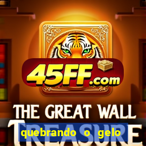 quebrando o gelo livro personagens